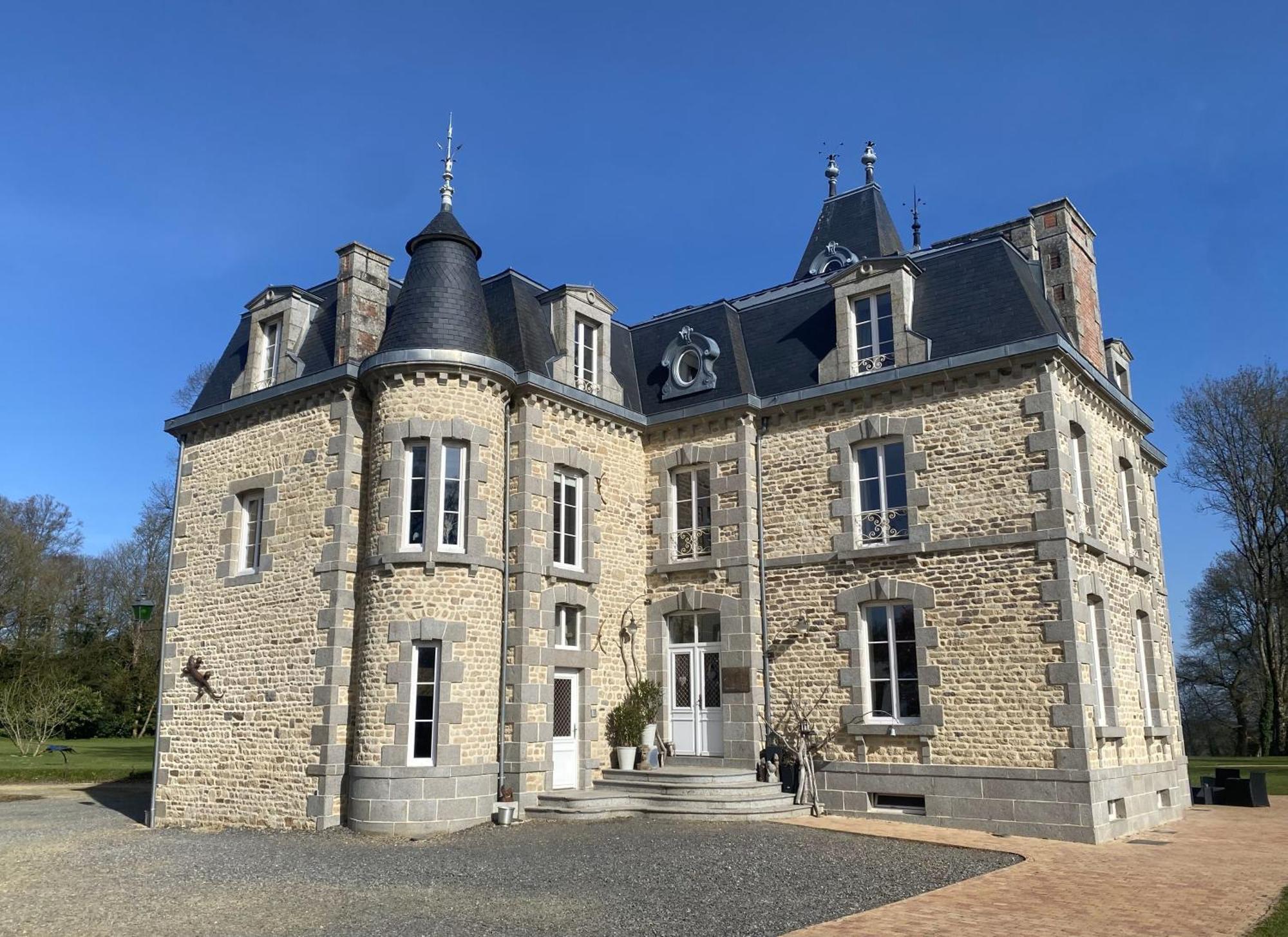 Au Chateau La Lucerne-dʼOutremer Zewnętrze zdjęcie